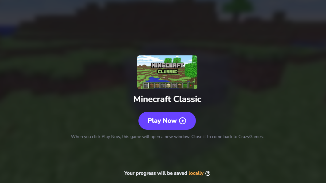 Cara Main Minecraft Gratis di Google