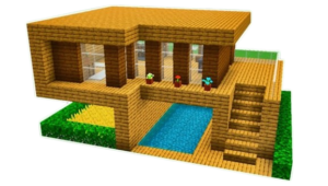 Cara Membuat rumah di Minecraft