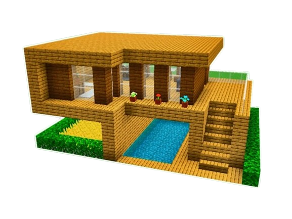 Cara Membuat rumah di Minecraft